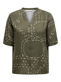 CARPHOEBE - Plus Size Bluse fra Only Carmakoma