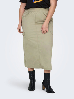 CARNICOLA - Plus Size Skjørt fra Only Carmakoma