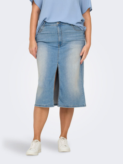 CARROSE - Plus Size Skjørt fra Only Carmakoma