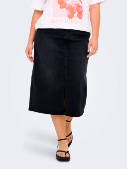 CARROSE - Plus Size Skjørt fra Only Carmakoma