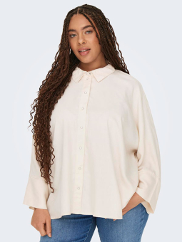CARGRACE - Plus Size Skjorte fra Only Carmakoma