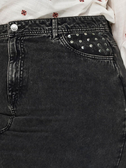 CARMANJA - Plus Size Skjørt fra Only Carmakoma
