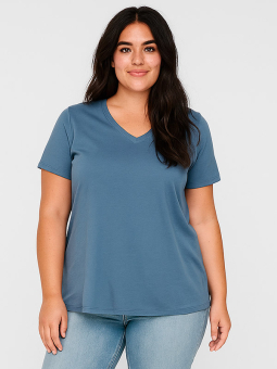 CARBONNIE - Plus Size T-shirt fra Only Carmakoma