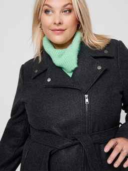 CARAUGUSTA - Plus Size Frakk fra Only Carmakoma