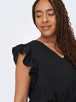 CARMETTA - Plus Size Kjole fra Only Carmakoma