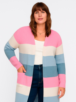 CARATIJA - Plus Size Cardigan fra Only Carmakoma