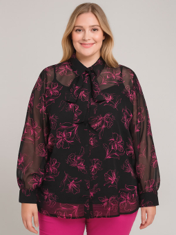 CARMELENA - Plus Size Skjorte fra Only Carmakoma