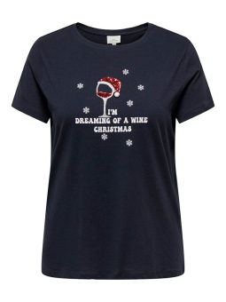 CARXMAS - Plus Size Kjole fra Only Carmakoma