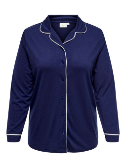 CARNIGHT - Plus Size Night blouse fra Only Carmakoma