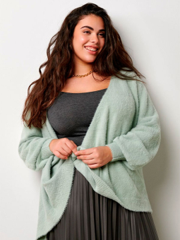 CARAMANDA - Plus Size Cardigan fra Only Carmakoma
