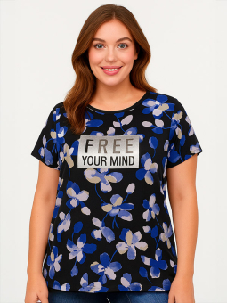 CARVIGGA - Plus Size T-shirt fra Only Carmakoma