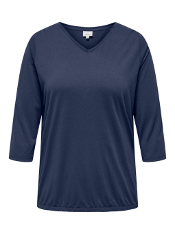 CARCARLINNE - Plus Size Bluse fra Only Carmakoma