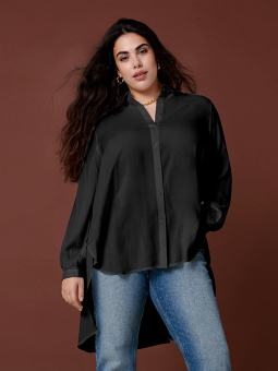 CARFREYJA - Plus Size Skjorte fra Only Carmakoma