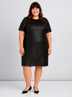 CARLOLINA - Plus Size Kjole fra Only Carmakoma