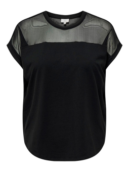 CARMESHI - Plus Size T-shirt fra Only Carmakoma