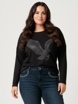 CARALBA - Plus Size Genser fra Only Carmakoma