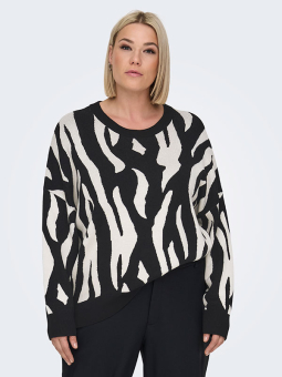 CARMONTANA - Plus Size Genser fra Only Carmakoma