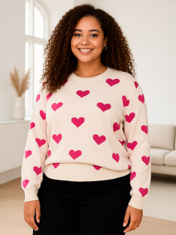 CARMONTANA - Plus Size Genser fra Only Carmakoma