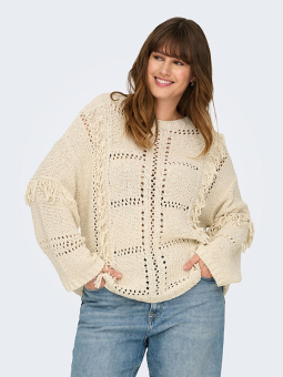 CARYRSA - Plus Size Genser fra Only Carmakoma