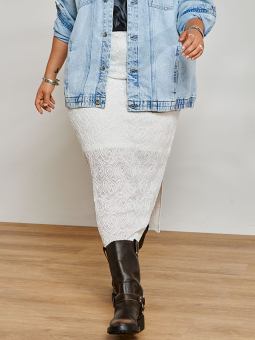 CARROSIL - Plus Size Skjørt fra Only Carmakoma