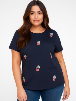 CARKITA - Plus Size T-shirt fra Only Carmakoma