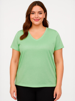 CARMELODI - Plus Size T-shirt fra Only Carmakoma
