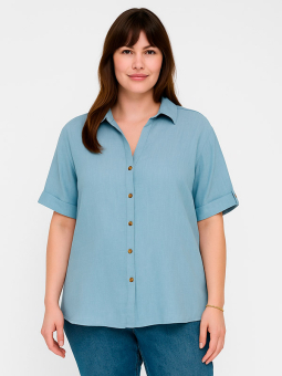 CARCOCO - Plus Size Skjorte fra Only Carmakoma