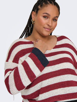 CARGENNA - Plus Size Genser fra Only Carmakoma
