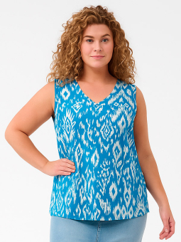 CARMARRAKESH - Plus Size Topp fra Only Carmakoma