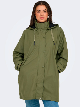 CARLILI - Plus Size Raincoat fra Only Carmakoma