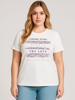 CARCRUZ - Plus Size T-shirt fra Only Carmakoma