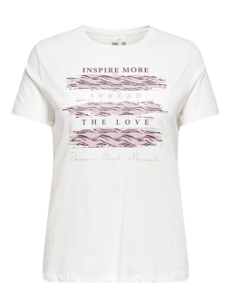 CARCRUZ - Plus Size T-shirt fra Only Carmakoma
