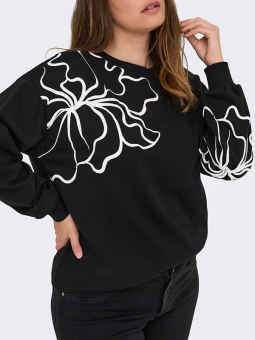 CARODESSA - Plus Size Bluse fra Only Carmakoma
