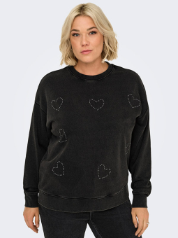 CARINDA - Plus Size Bluse fra Only Carmakoma
