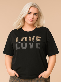 CARKOURTNEY - Plus Size T-shirt fra Only Carmakoma