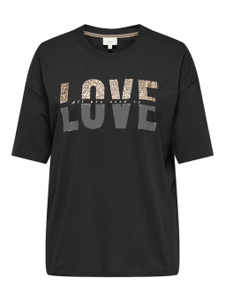CARKOURTNEY - Plus Size T-shirt fra Only Carmakoma