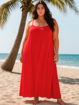 CARNIKI - Plus Size Kjole fra Only Carmakoma