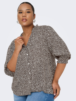 CARRAYA - Plus Size Bluse fra Only Carmakoma