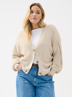 CARCAROL - Plus Size Cardigan fra Only Carmakoma