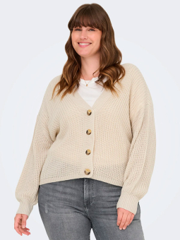 CARCAROL - Plus Size Cardigan fra Only Carmakoma