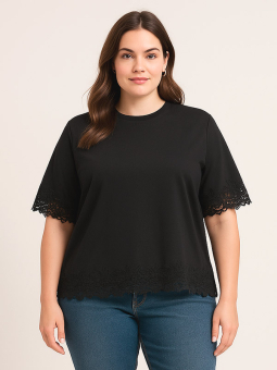 CARPENNY - Plus Size T-shirt fra Only Carmakoma