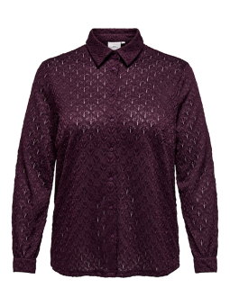 CARAUBREY - Plus Size Skjorte fra Only Carmakoma