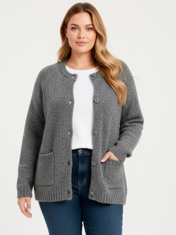 CARSHINE - Plus Size Cardigan fra Only Carmakoma