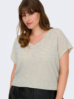CARCAROL - Plus Size Bluse fra Only Carmakoma