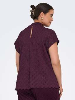 CARAUBREY - Plus Size Bluse fra Only Carmakoma