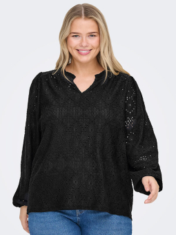 CARLUZIA - Plus Size Bluse fra Only Carmakoma