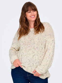 CARWINTER - Plus Size Genser fra Only Carmakoma