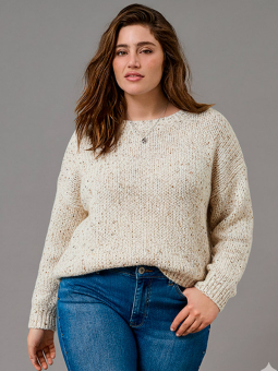 CARWINTER - Plus Size Genser fra Only Carmakoma
