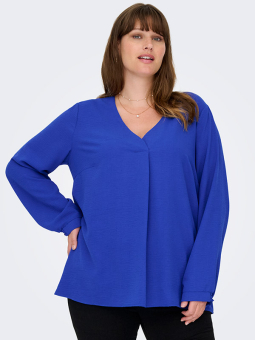 CARMETTA - Plus Size Bluse fra Only Carmakoma
