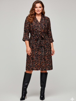 CARTILLI - Plus Size Kjole fra Only Carmakoma
